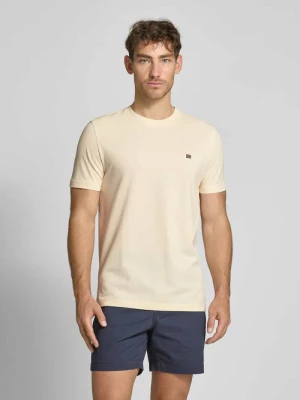 T-shirt z wyhaftowanym logo Christian Berg Men
