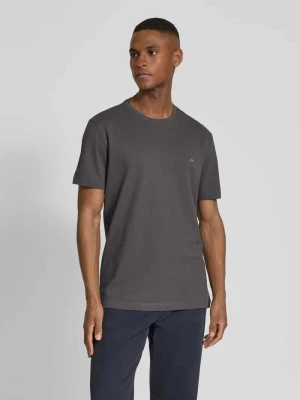 T-shirt z wyhaftowanym logo Christian Berg Men