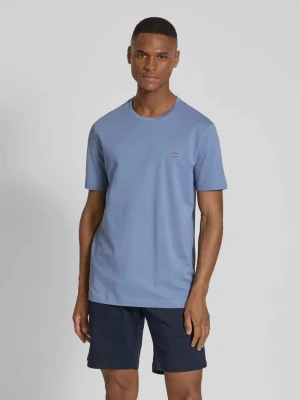 T-shirt z wyhaftowanym logo Christian Berg Men