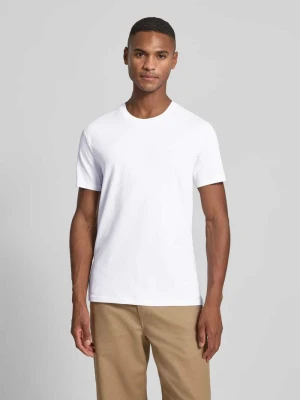 T-shirt z wyhaftowanym logo CK Calvin Klein