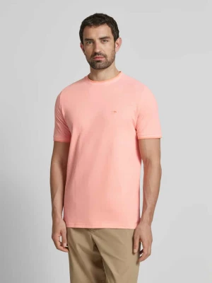 T-shirt z wyhaftowanym logo FYNCH-HATTON