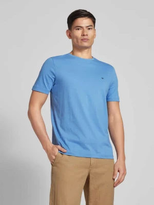 T-shirt z wyhaftowanym logo FYNCH-HATTON