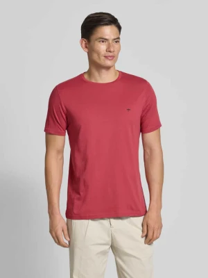 T-shirt z wyhaftowanym logo FYNCH-HATTON