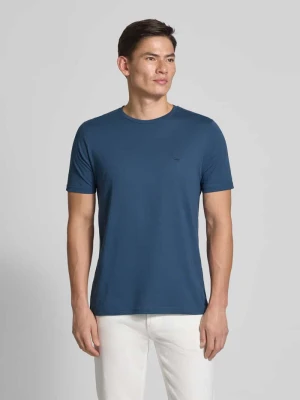 T-shirt z wyhaftowanym logo FYNCH-HATTON