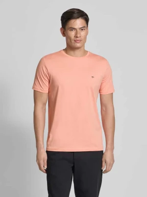 T-shirt z wyhaftowanym logo FYNCH-HATTON
