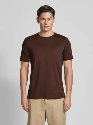 T-shirt z wyhaftowanym logo FYNCH-HATTON