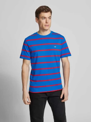 T-shirt z wyhaftowanym logo Gant