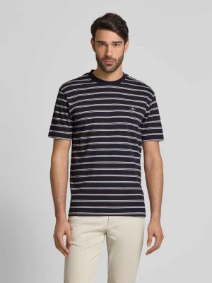 T-shirt z wyhaftowanym logo Gant