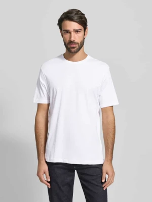 T-shirt z wyhaftowanym logo HECHTER PARIS