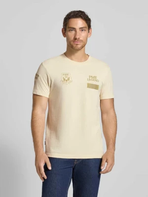 T-shirt z wyhaftowanym logo i motywem model ‘ON’ PME Legend