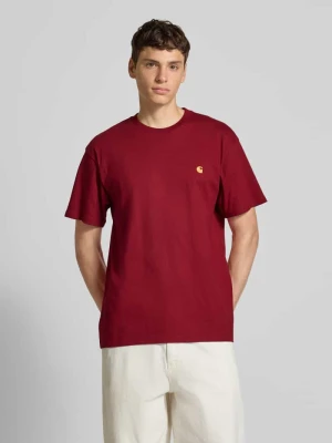Zdjęcie produktu T-shirt z wyhaftowanym logo i okrągłym dekoltem Carhartt Work In Progress