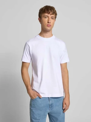 T-shirt z wyhaftowanym logo i okrągłym dekoltem Ellesse