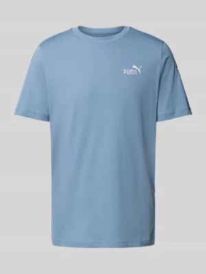 T-shirt z wyhaftowanym logo i okrągłym dekoltem PUMA PERFORMANCE