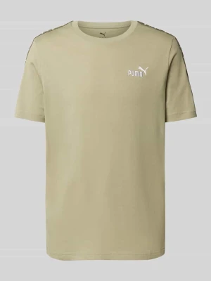 T-shirt z wyhaftowanym logo i okrągłym dekoltem PUMA PERFORMANCE