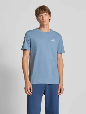T-shirt z wyhaftowanym logo i okrągłym dekoltem PUMA PERFORMANCE