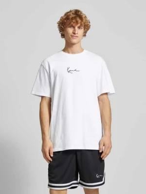 T-shirt z wyhaftowanym logo Karl Kani