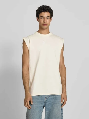 t-shirt z wyhaftowanym logo Karl Kani