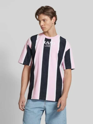 T-shirt z wyhaftowanym logo Karl Kani