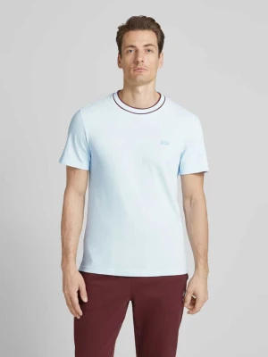 T-shirt z wyhaftowanym logo Lacoste