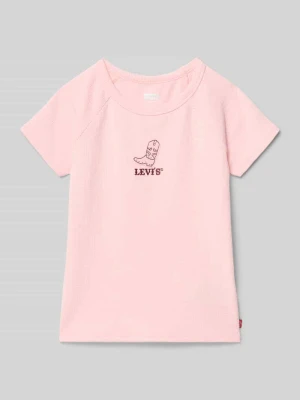 T-shirt z wyhaftowanym logo Levi’s® Kids