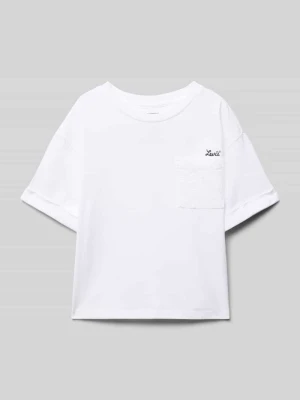 T-shirt z wyhaftowanym logo Levi’s® Kids
