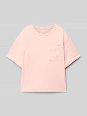 T-shirt z wyhaftowanym logo Levi’s® Kids