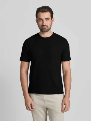 T-shirt z wyhaftowanym logo Model 'Austin' HUGO