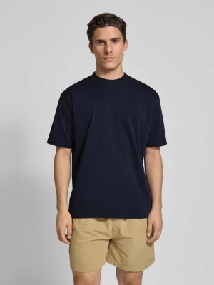 T-shirt z wyhaftowanym logo model ‘Baine’ WOODBIRD