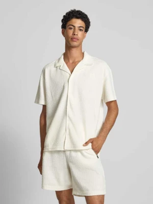 T-shirt z wyhaftowanym logo model ‘HAROLD’ Redefined Rebel