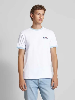 T-shirt z wyhaftowanym logo model ‘Meduno’ Ellesse