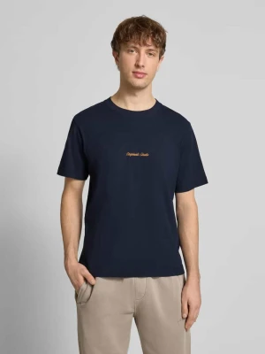 T-shirt z wyhaftowanym logo model „NORREBRO” jack & jones