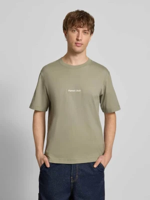 T-shirt z wyhaftowanym logo model ‘NORREBRO’ jack & jones