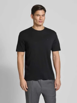 T-shirt z wyhaftowanym logo model ‘SUPIMA’ CK Calvin Klein