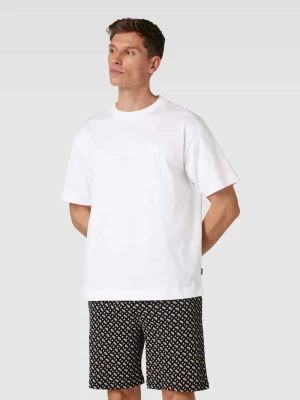 T-shirt z wyhaftowanym logo model ‘Tames’ Boss