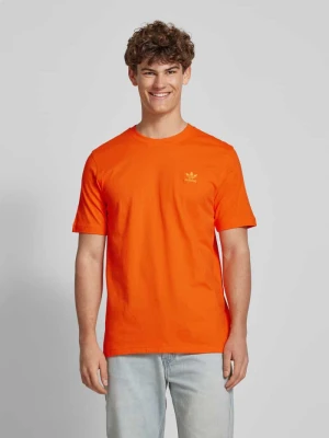 T-shirt z wyhaftowanym logo model ‘TREFOIL’ adidas Originals