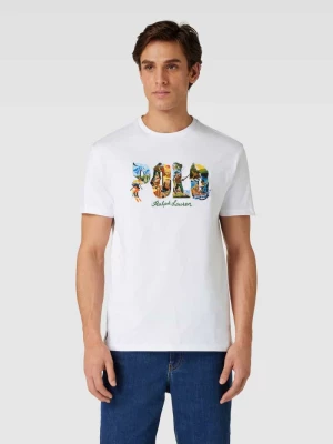 T-shirt z wyhaftowanym logo Polo Ralph Lauren