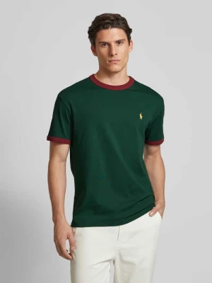 T-shirt z wyhaftowanym logo Polo Ralph Lauren