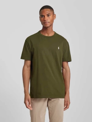 T-shirt z wyhaftowanym logo Polo Ralph Lauren