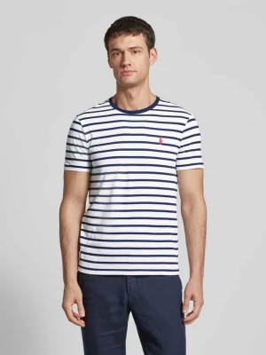 T-shirt z wyhaftowanym logo Polo Ralph Lauren