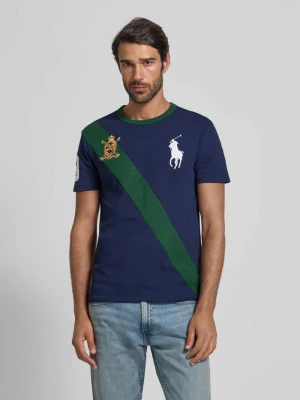 t-shirt z wyhaftowanym logo Polo Ralph Lauren