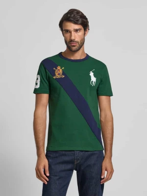 T-shirt z wyhaftowanym logo Polo Ralph Lauren