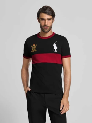T-shirt z wyhaftowanym logo Polo Ralph Lauren