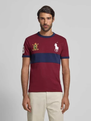 T-shirt z wyhaftowanym logo Polo Ralph Lauren