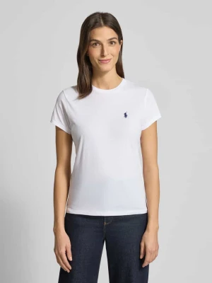 T-shirt z wyhaftowanym logo Polo Ralph Lauren