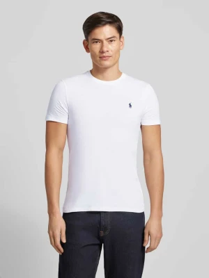 T-shirt z wyhaftowanym logo Polo Ralph Lauren