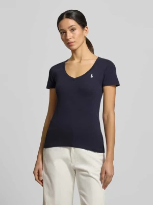 T-shirt z wyhaftowanym logo Polo Ralph Lauren