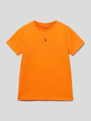 T-shirt z wyhaftowanym logo Polo Ralph Lauren Kids