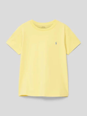 T-shirt z wyhaftowanym logo Polo Ralph Lauren Kids