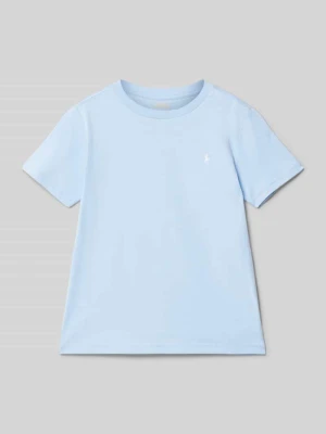 T-shirt z wyhaftowanym logo Polo Ralph Lauren Kids