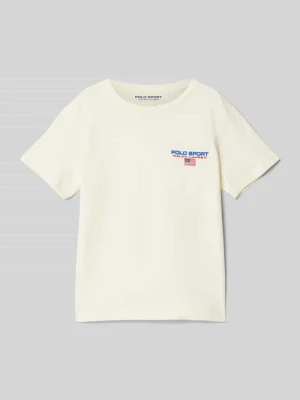 T-shirt z wyhaftowanym logo Polo Sport